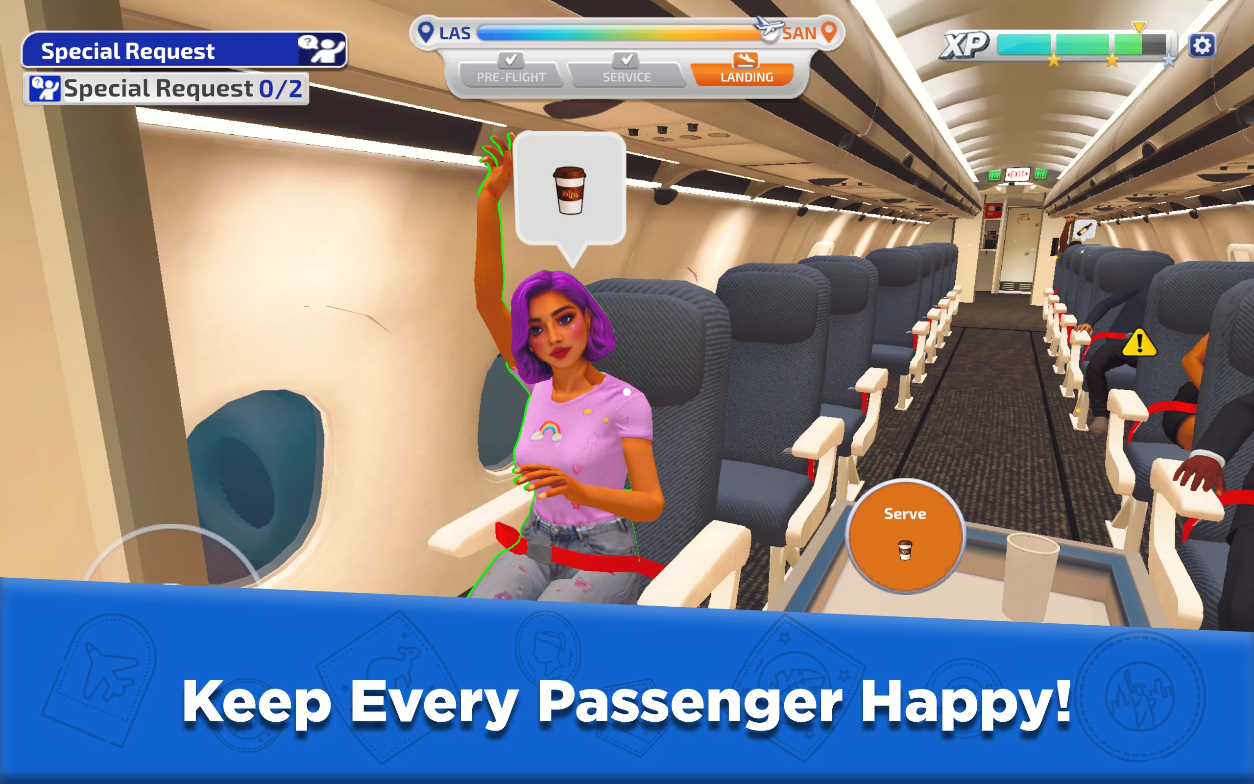 Air Hostess Simulation screenshot