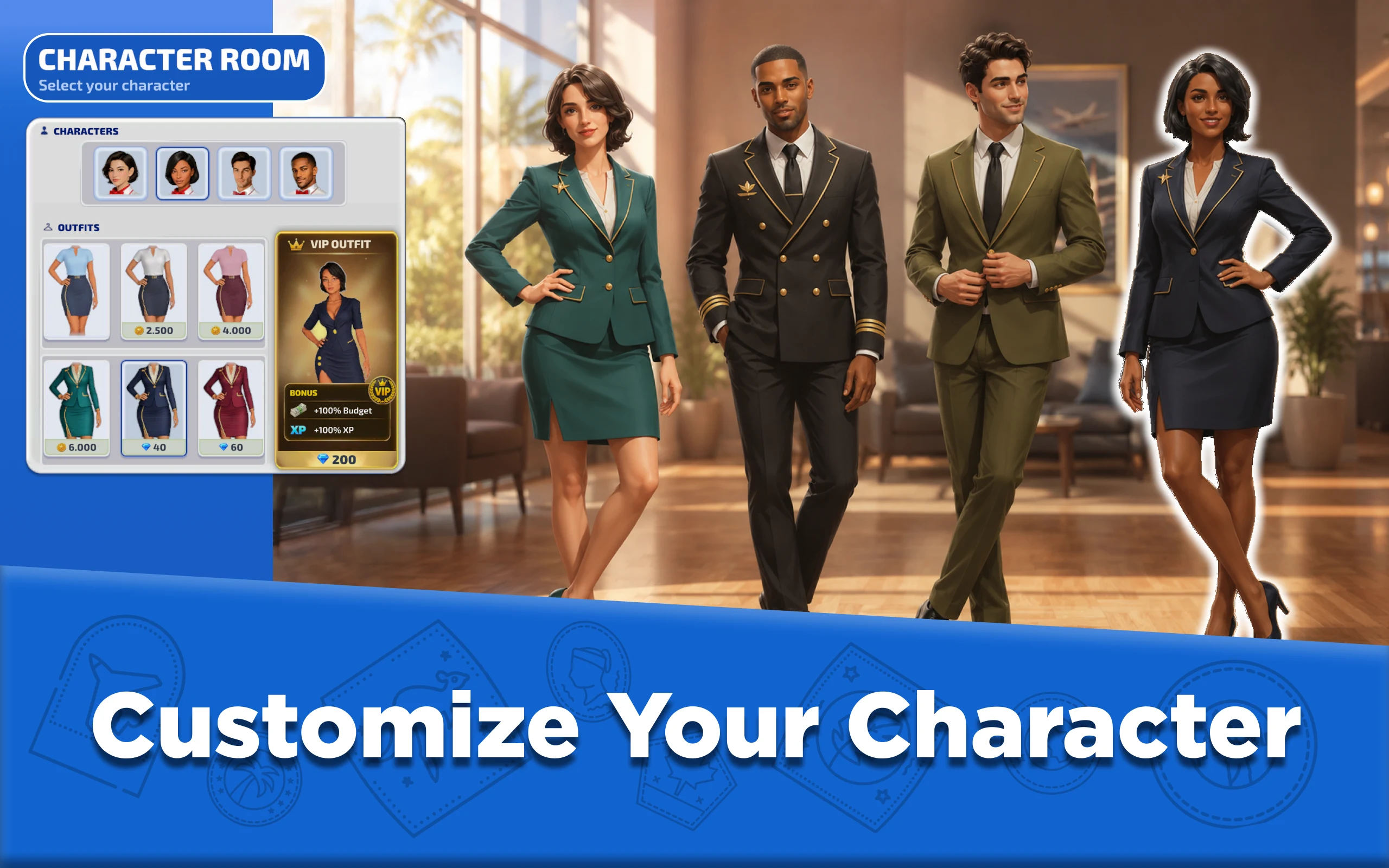 Air Hostess Simulation screenshot