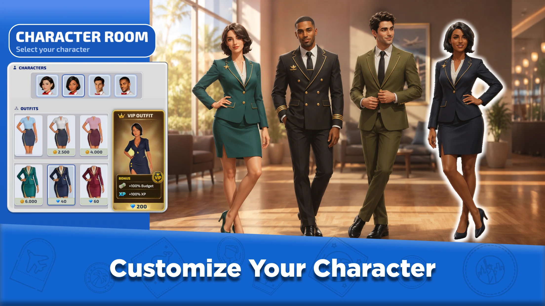 Air Hostess Simulation screenshot