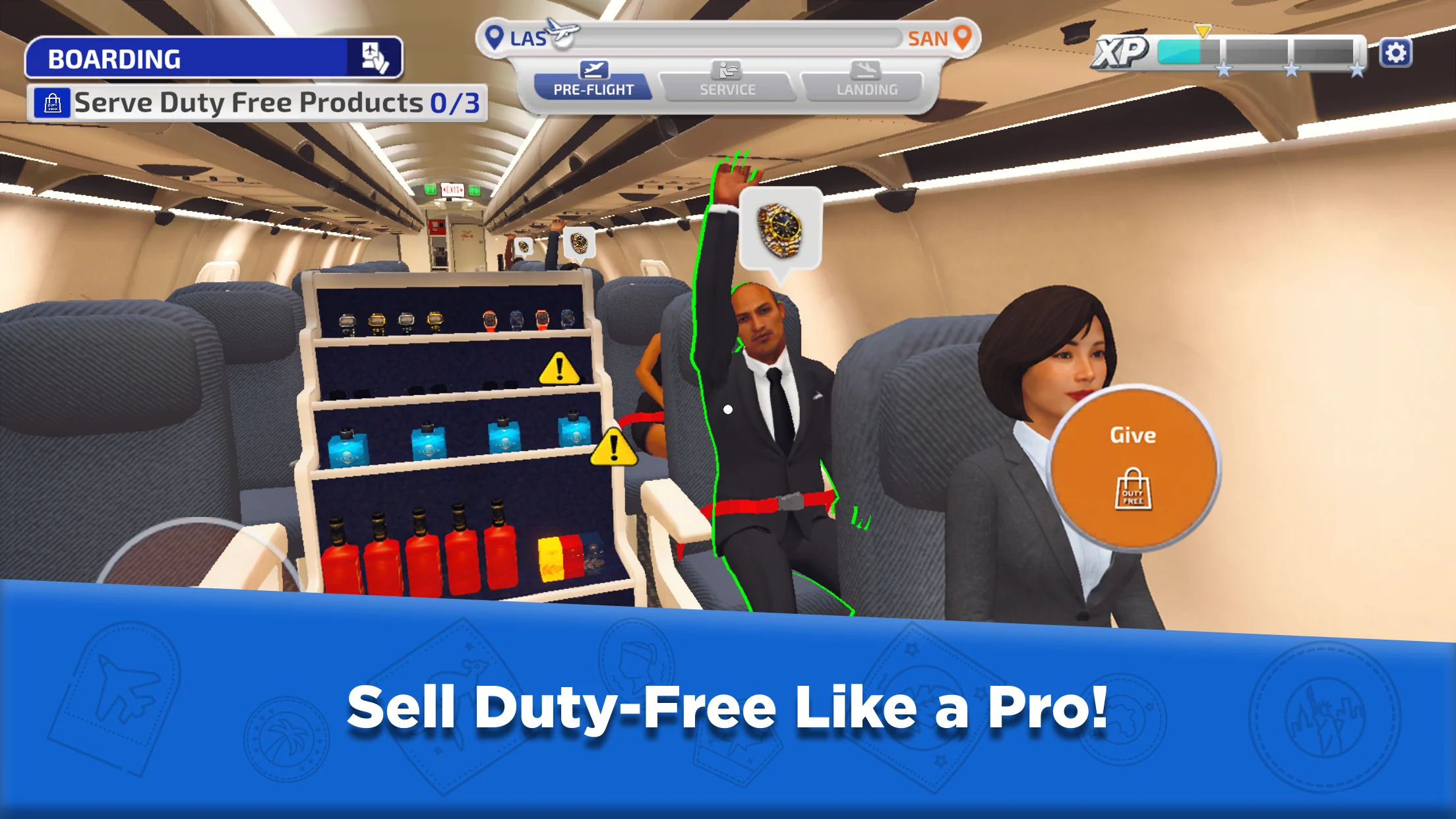 Air Hostess Simulation screenshot